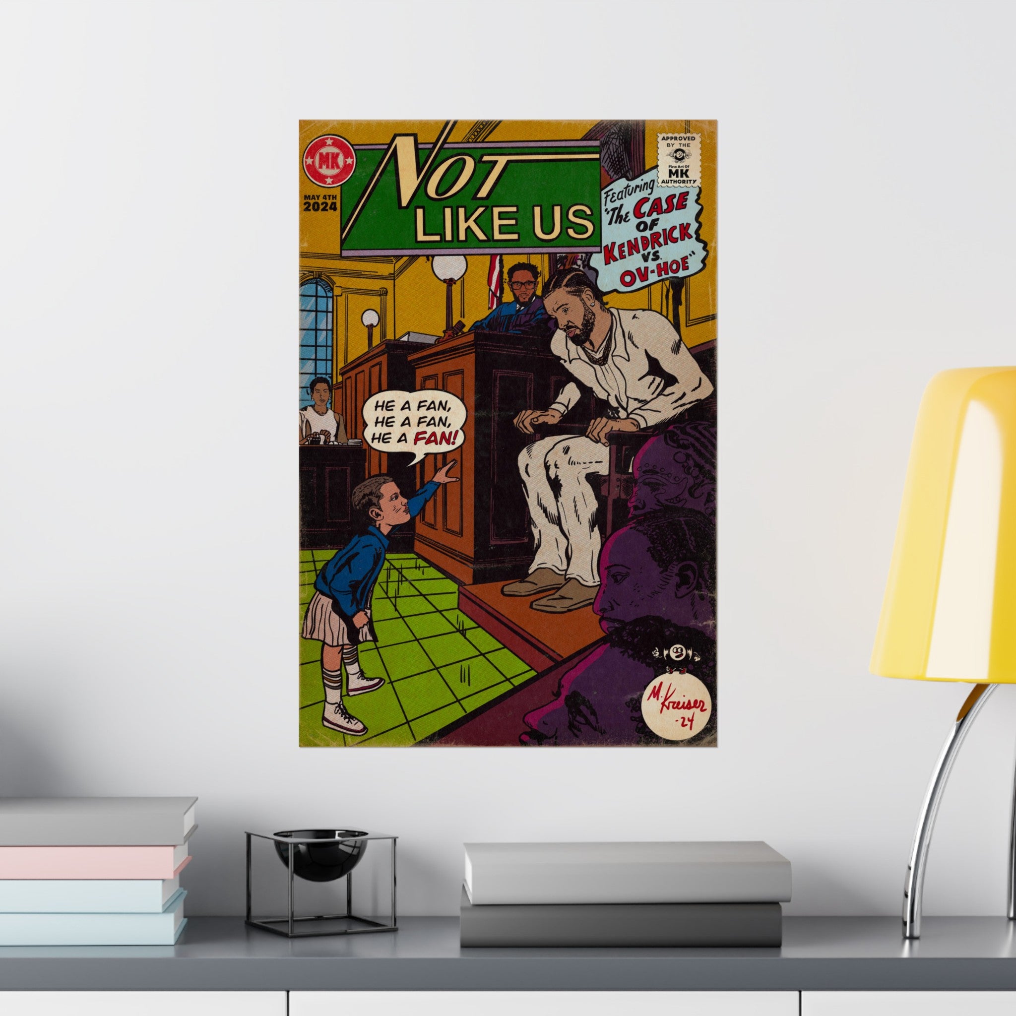 Not Like Us - Matte Vertical Posters