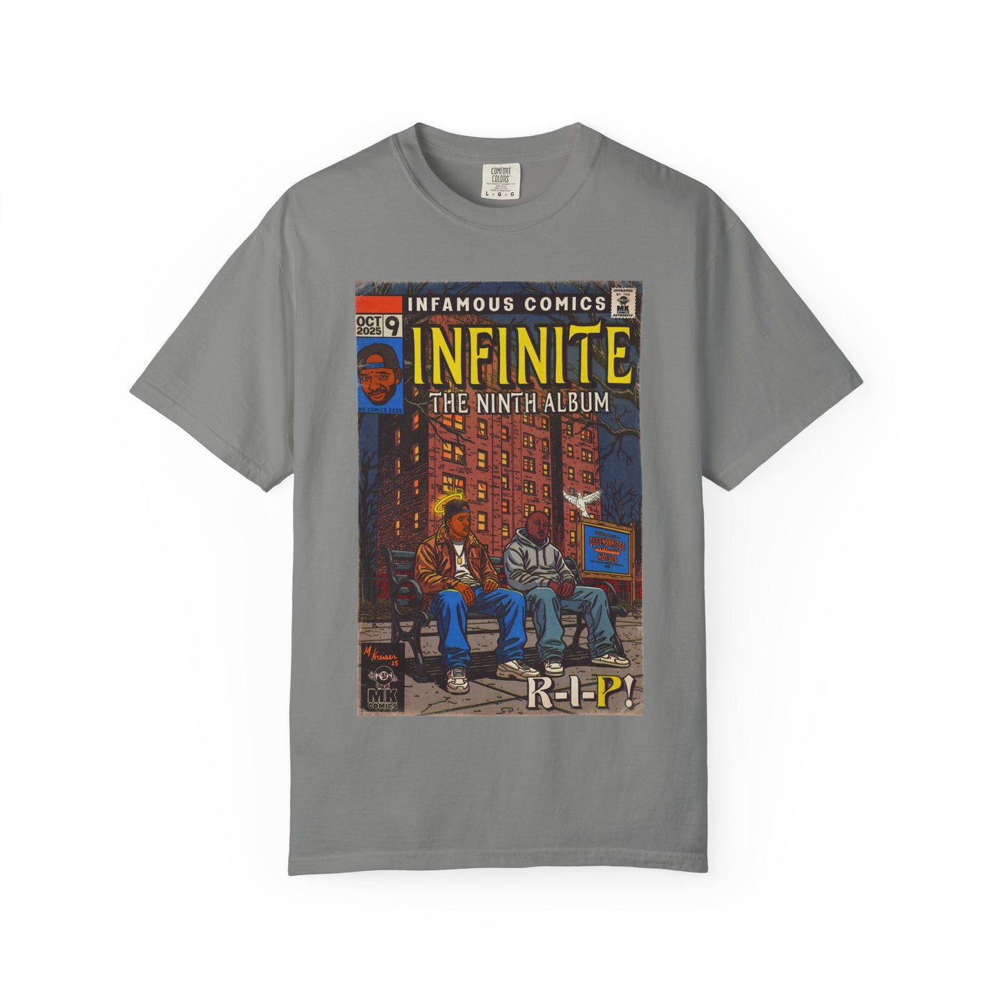 Infinite - Comic Book Art - Unisex Comfort Colors T-shirt