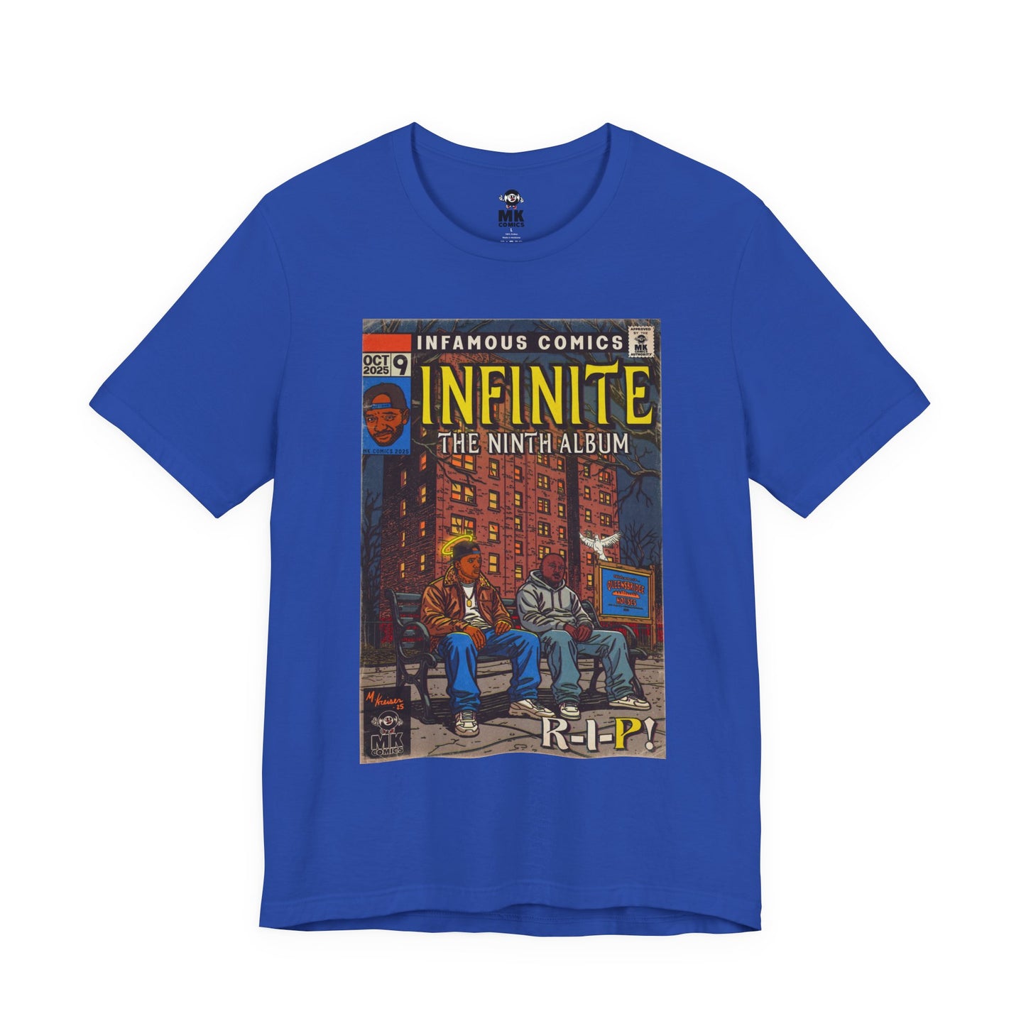 Infinite - Comic Book Art - Unisex Jersey Short Sleeve Tee