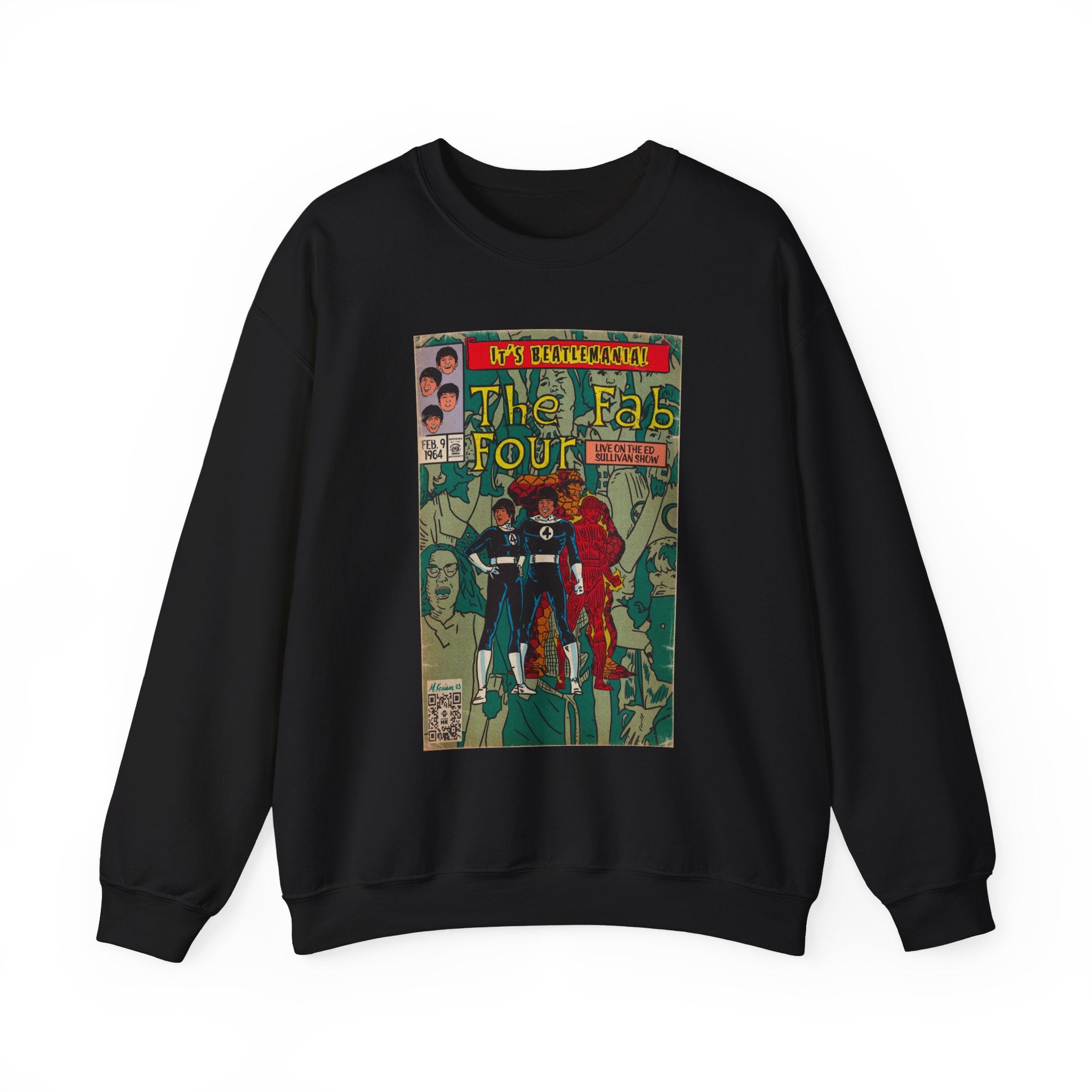 Beatlemania -  Unisex Heavy Blend™ Crewneck Sweatshirt