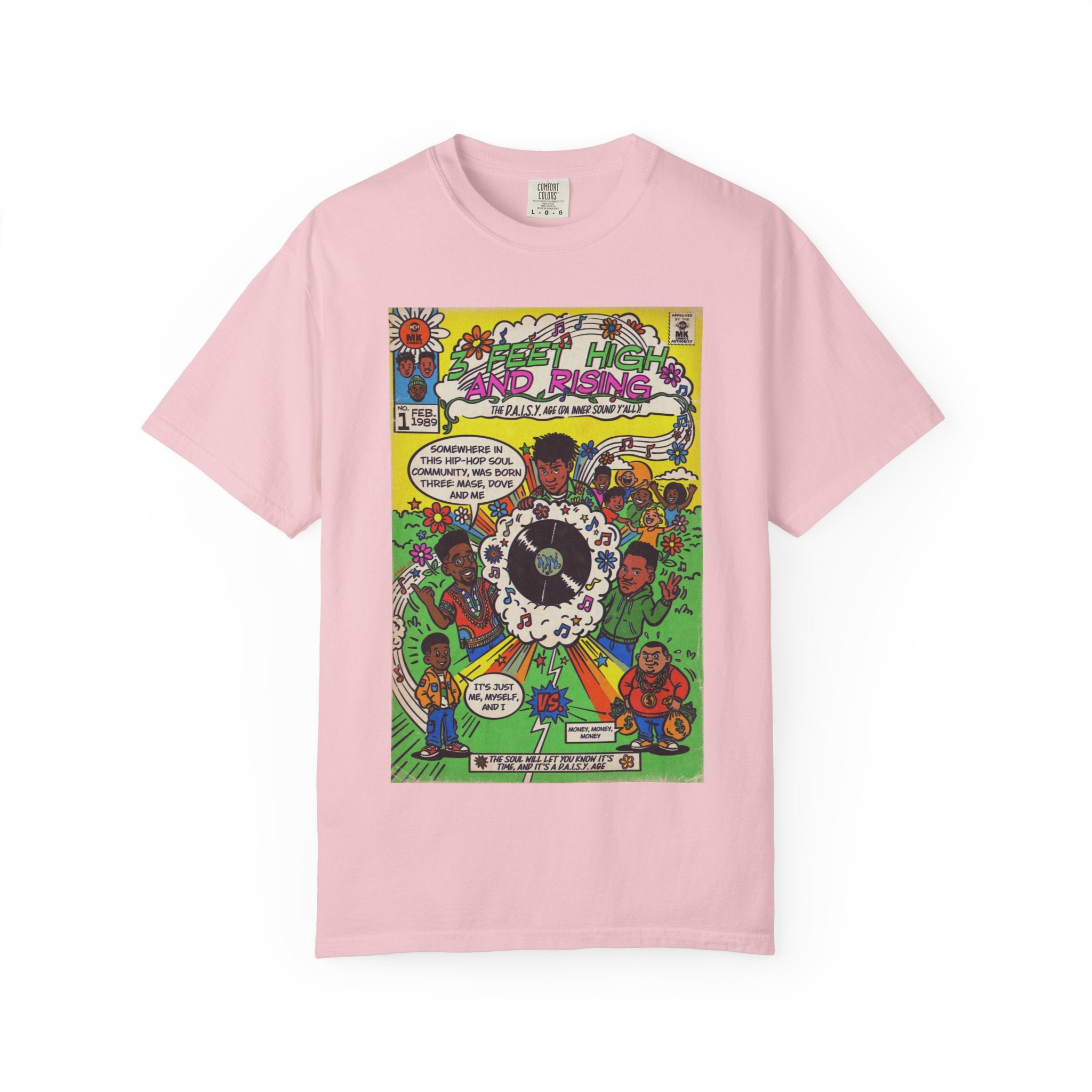 3 Feet High & Rising - Unisex Comfort Colors T-shirt