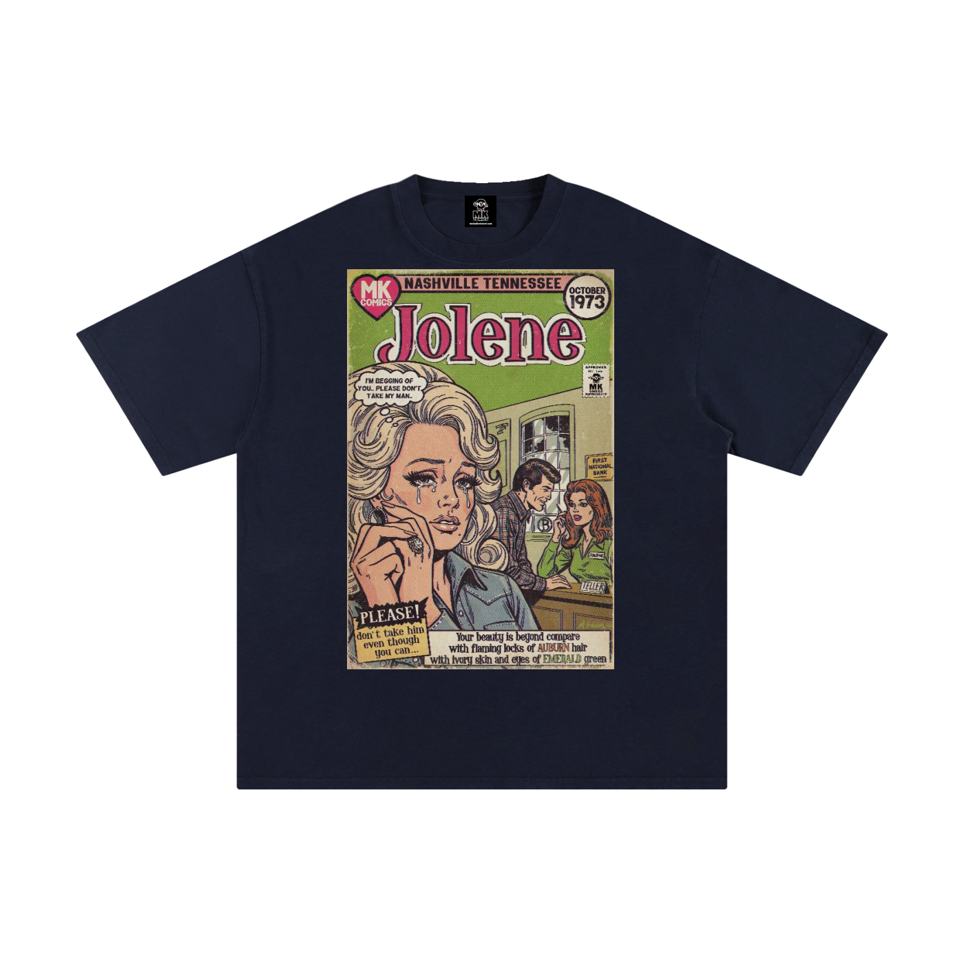Jolene - Unisex Pure Cotton T-Shirt