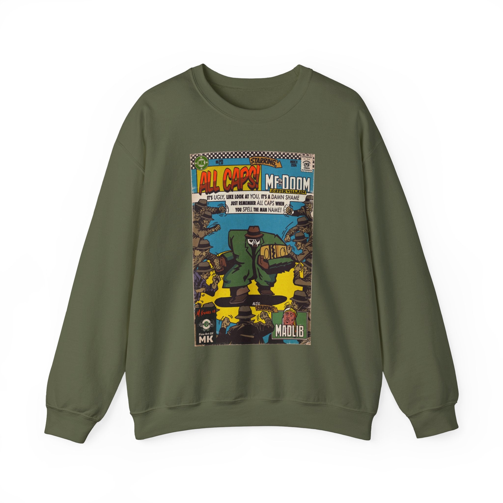 All Caps - Unisex Heavy Blend™ Crewneck Sweatshirt