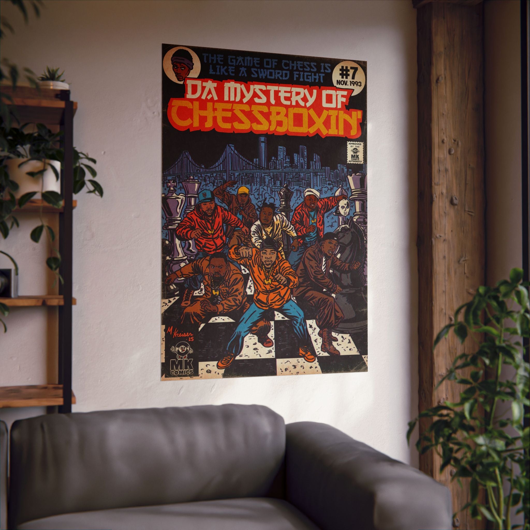 Da Mystery of Chessboxin - Matte Vertical Posters