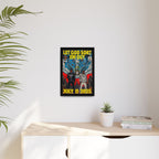 Let God Sort Em Out - Matte Canvas, Framed (Multi-color)