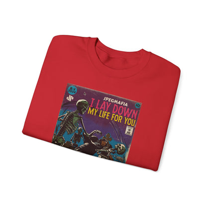 Jpegmafia - I Lay Down My Life For You - Unisex Heavy Blend™ Crewneck Sweatshirt