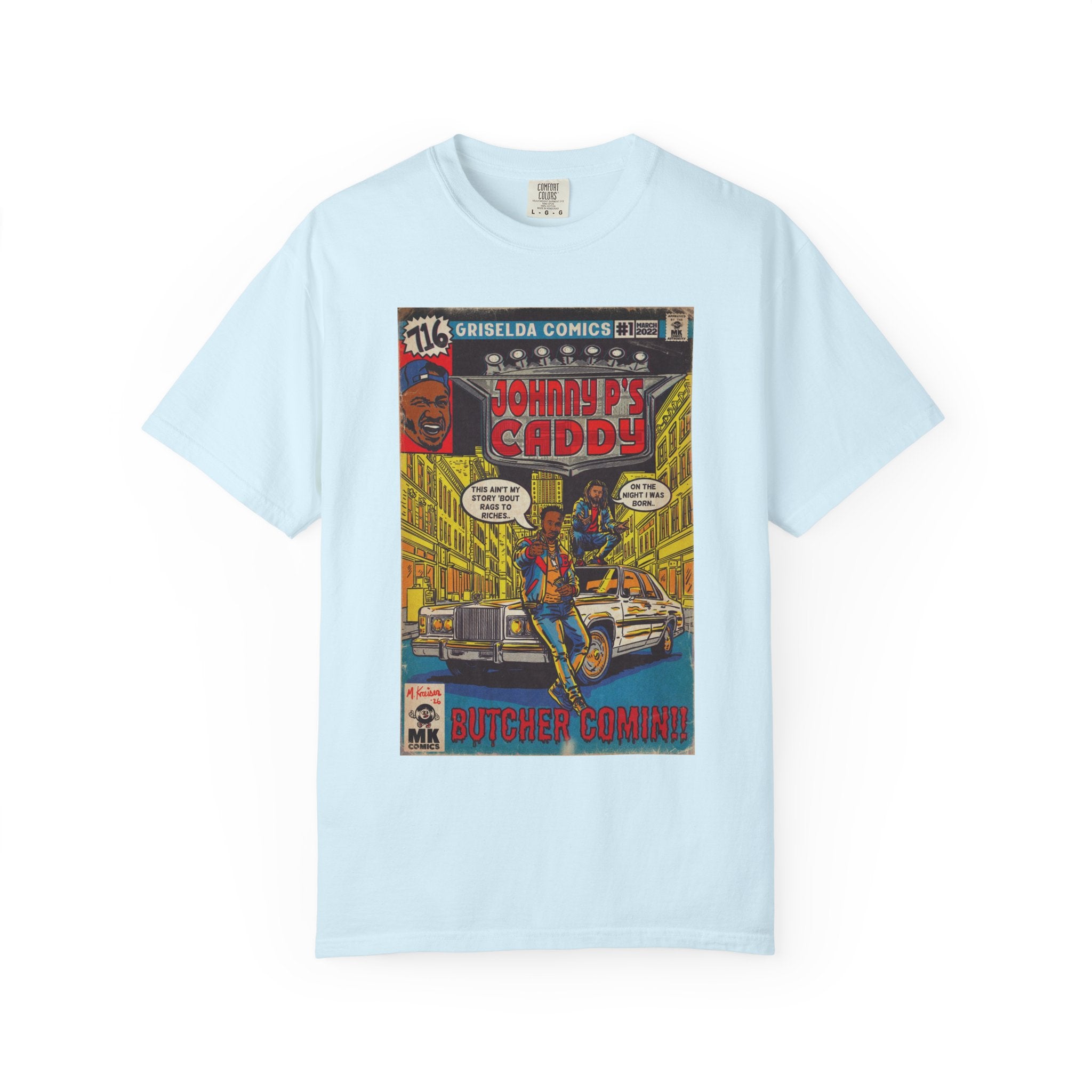 Johnny P's Caddy - Unisex Comfort Colors T-shirt