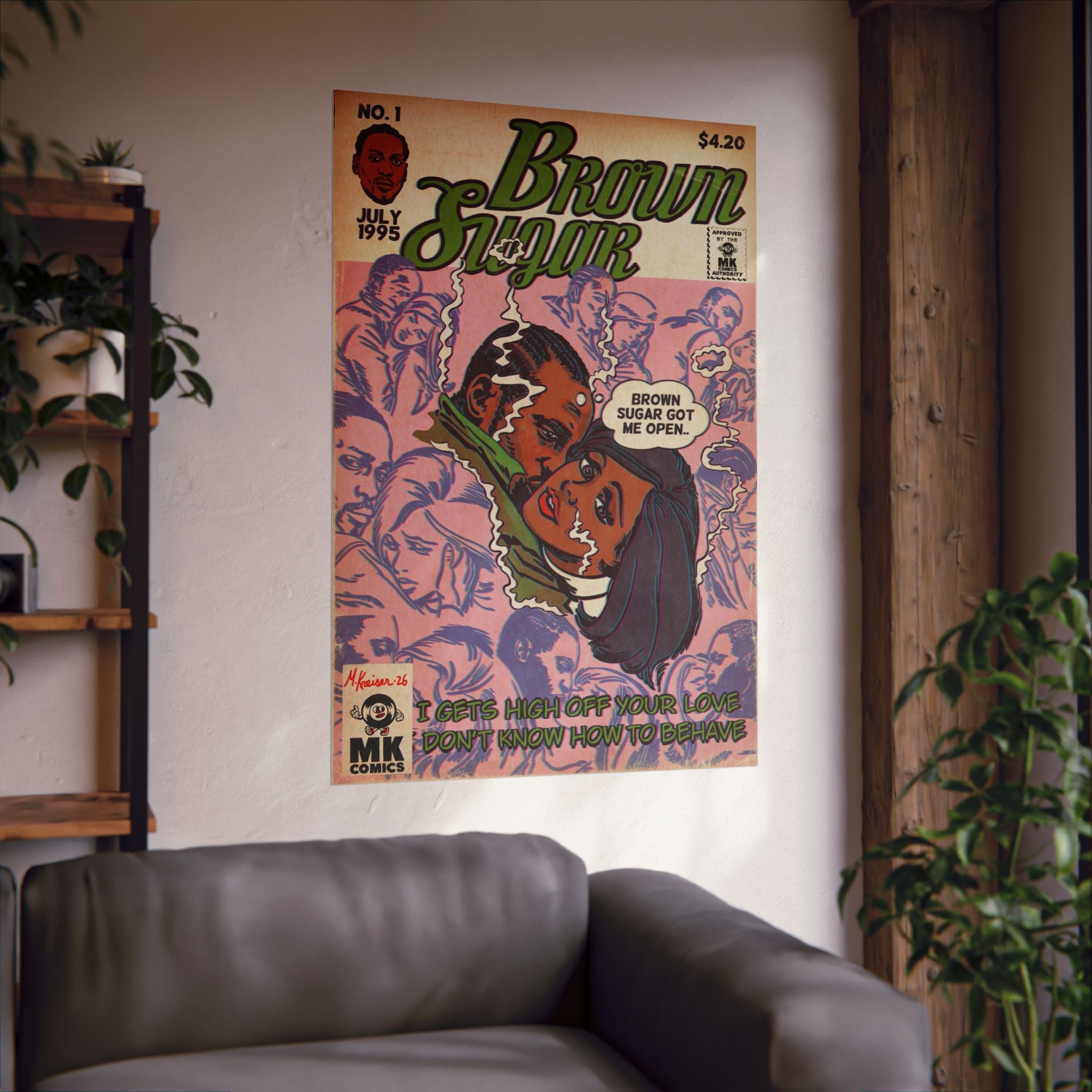 Brown Sugar - Matte Vertical Posters