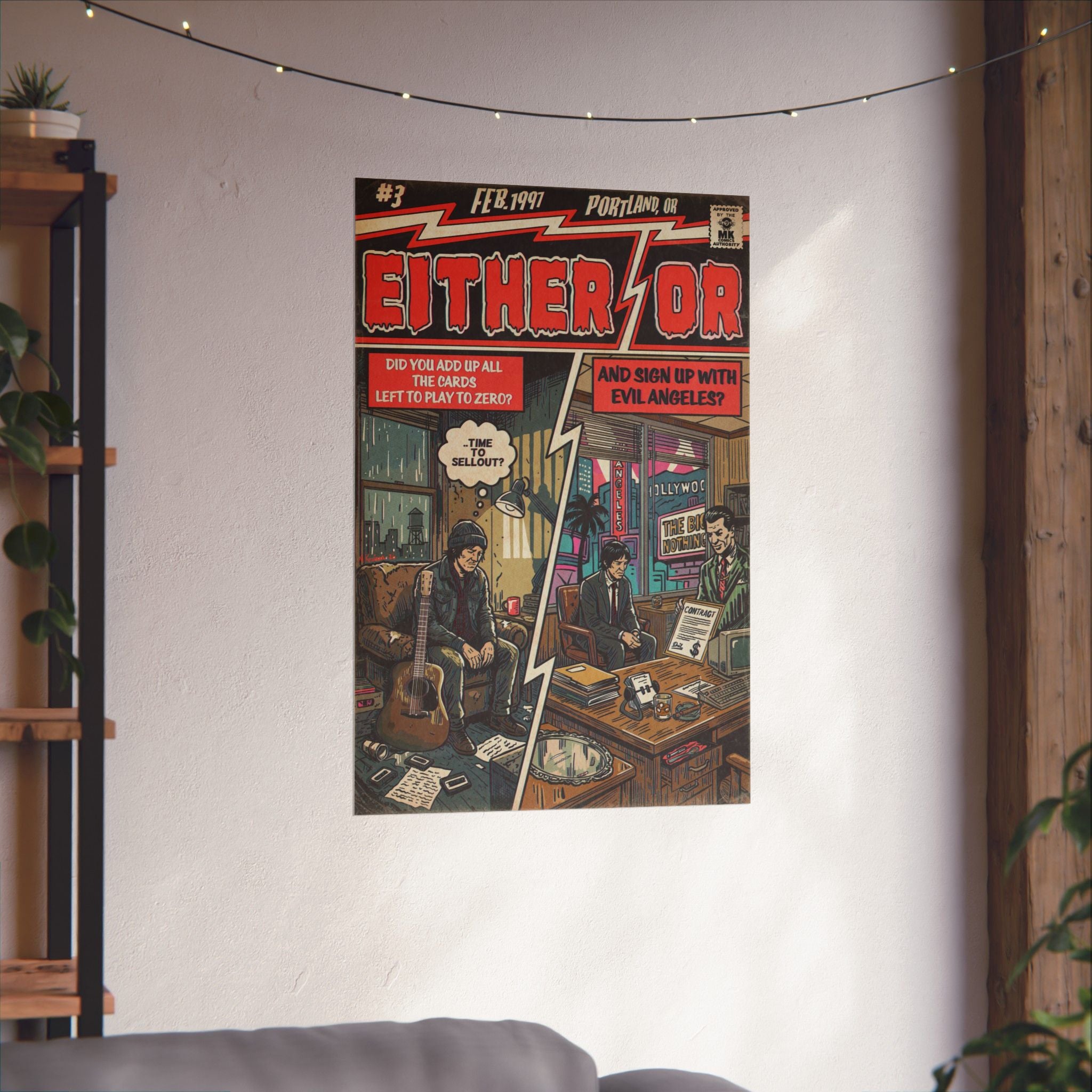 Either/Or - Matte Vertical Posters