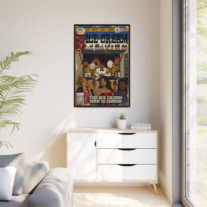 Raekwon- Ice Cream - Gallery Canvas Wraps, Vertical Frame