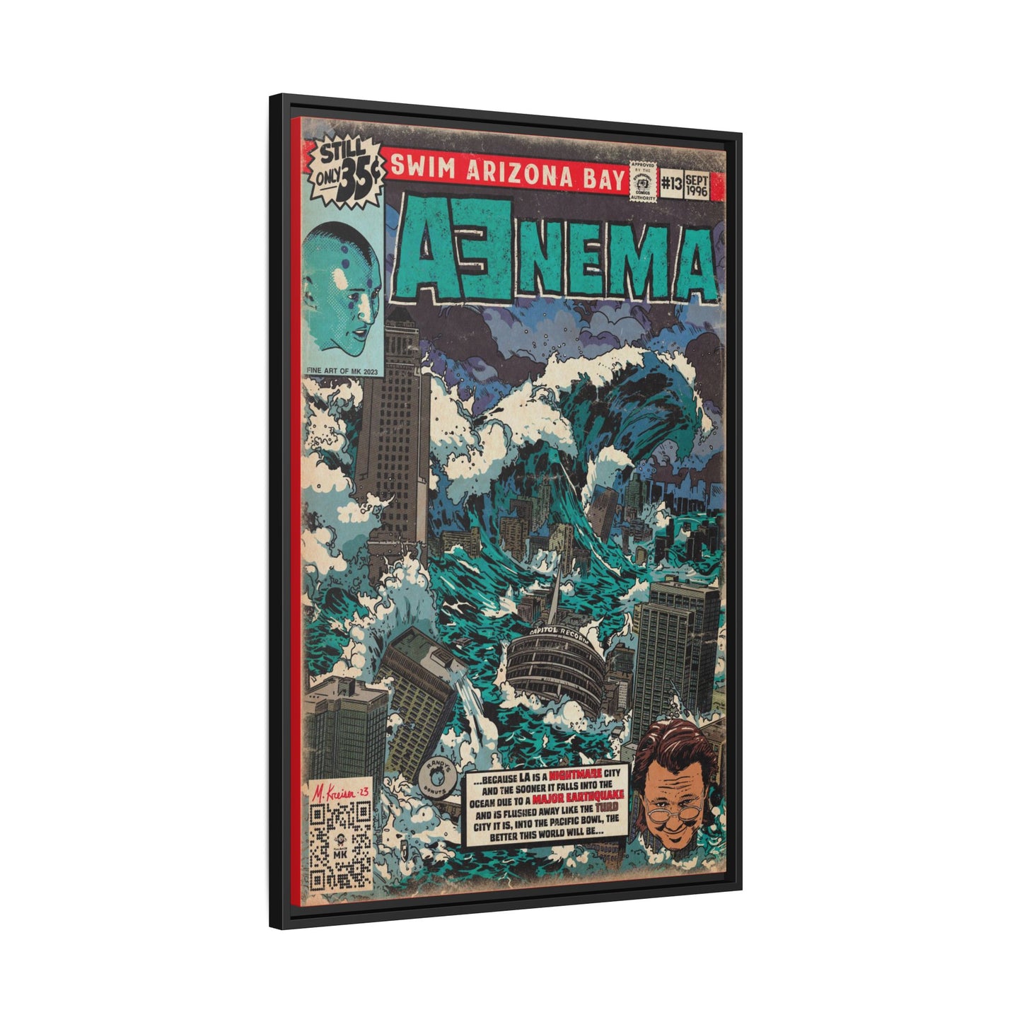 Tool - Aenema - Gallery Canvas Wraps, Vertical Frame