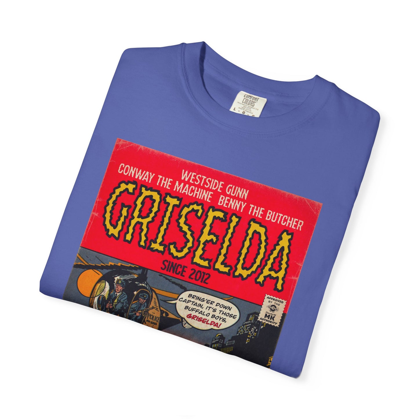 Griselda - Comic Book Art - Unisex Garment-Dyed T-shirt