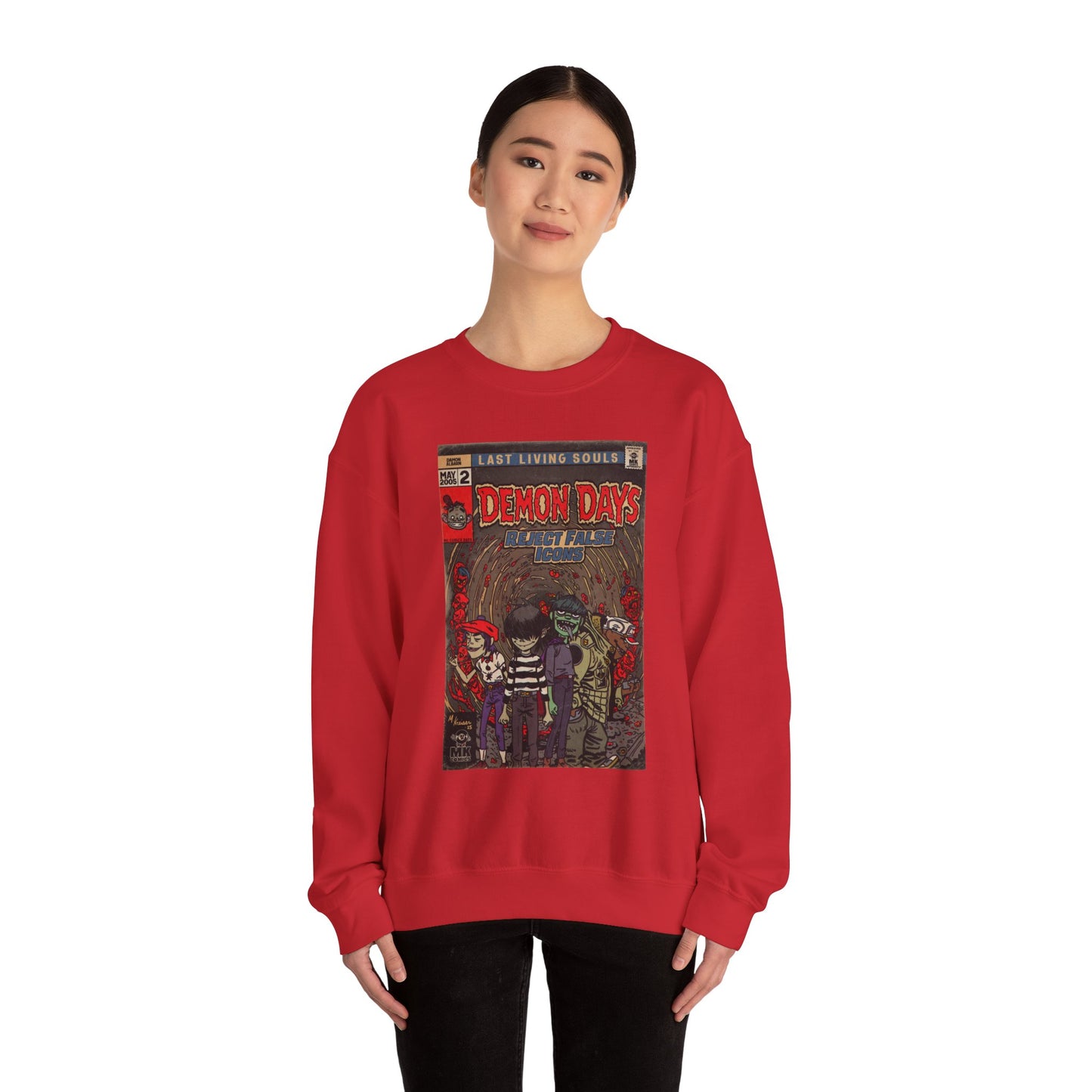 Demon Days - Unisex Heavy Blend™ Crewneck Sweatshirt