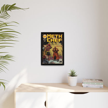 Method Man & Raekwon - Meth vs. Chef - Gallery Canvas Wraps, Vertical Frame