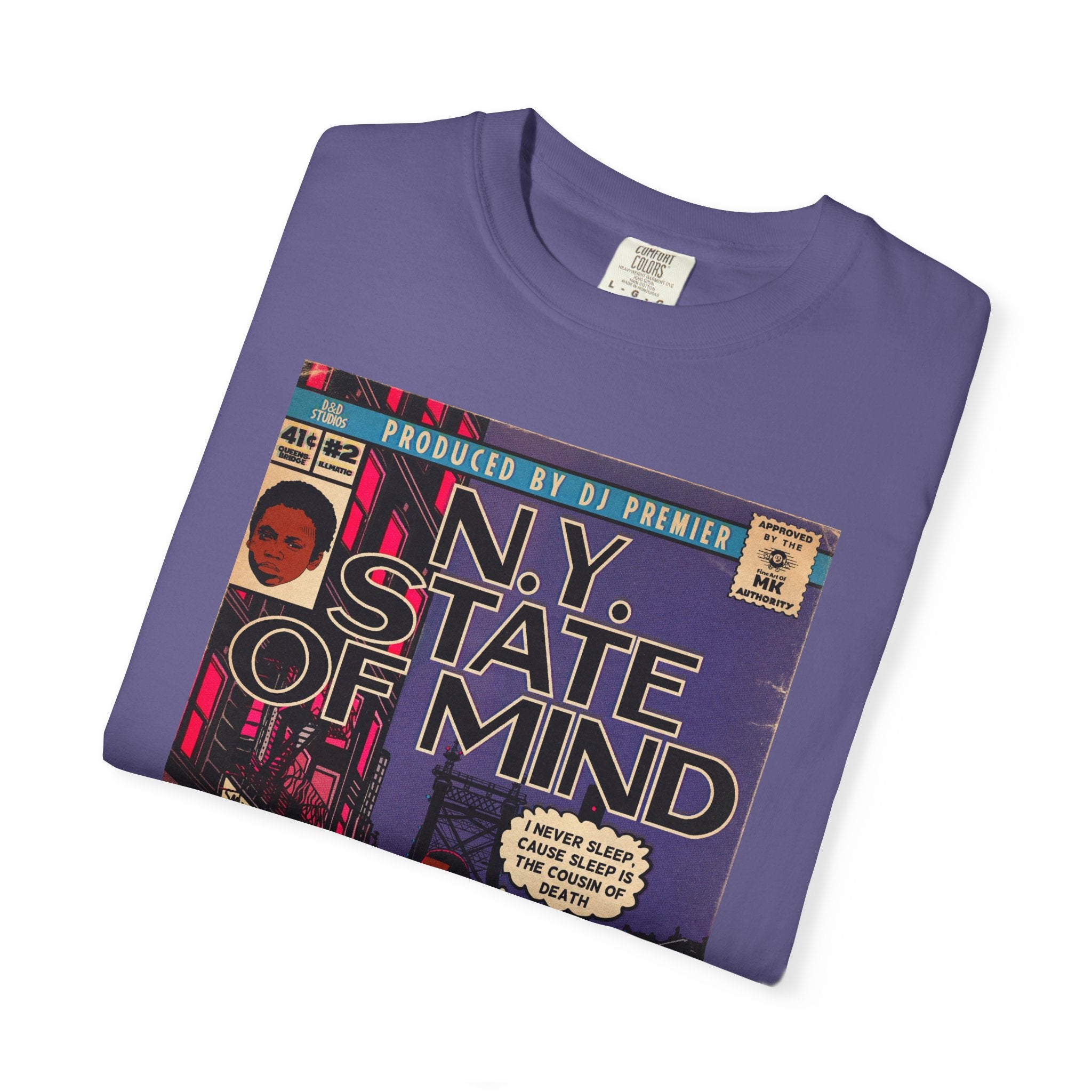 NY State of Mind - Unisex Comfort Colors T-shirt