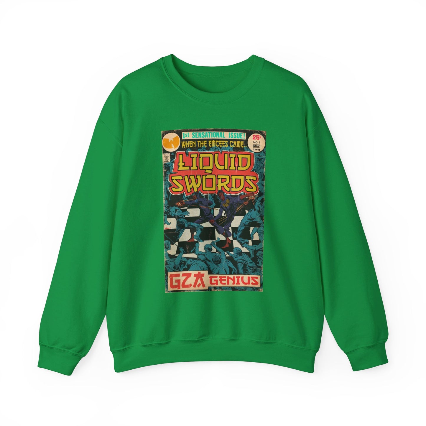 GZA/Genius - Liquid Swords - Unisex Heavy Blend™ Crewneck Sweatshirt