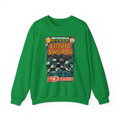 GZA/Genius - Liquid Swords - Unisex Heavy Blend™ Crewneck Sweatshirt