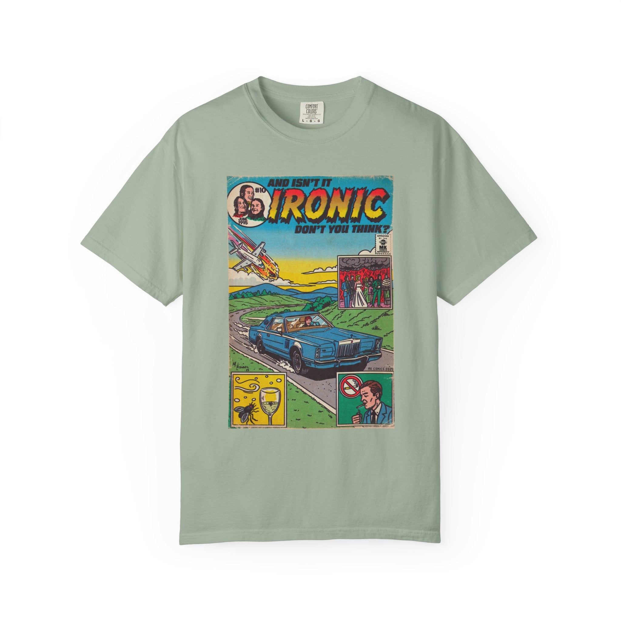 Ironic - Unisex Comfort Colors T-shirt