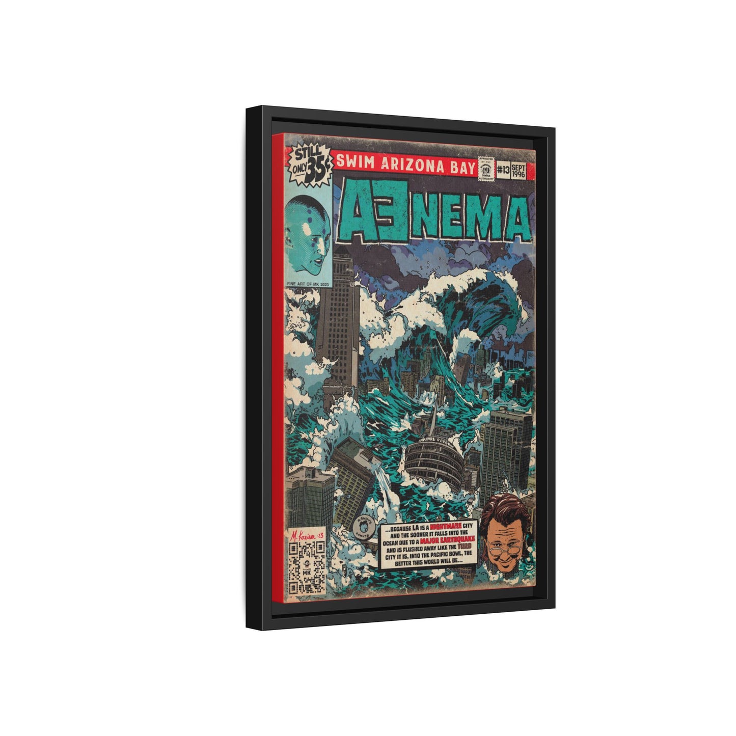 Tool - Aenema - Gallery Canvas Wraps, Vertical Frame