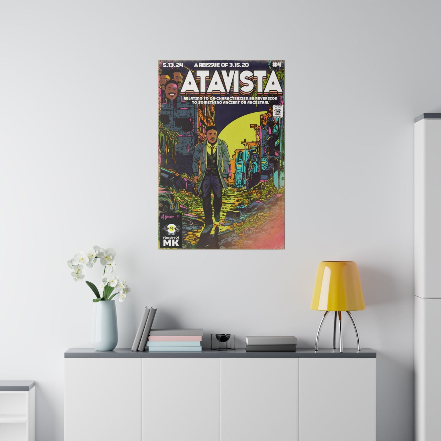 Childish Gambino - Atavista - Matte Canvas, Stretched, 0.75"