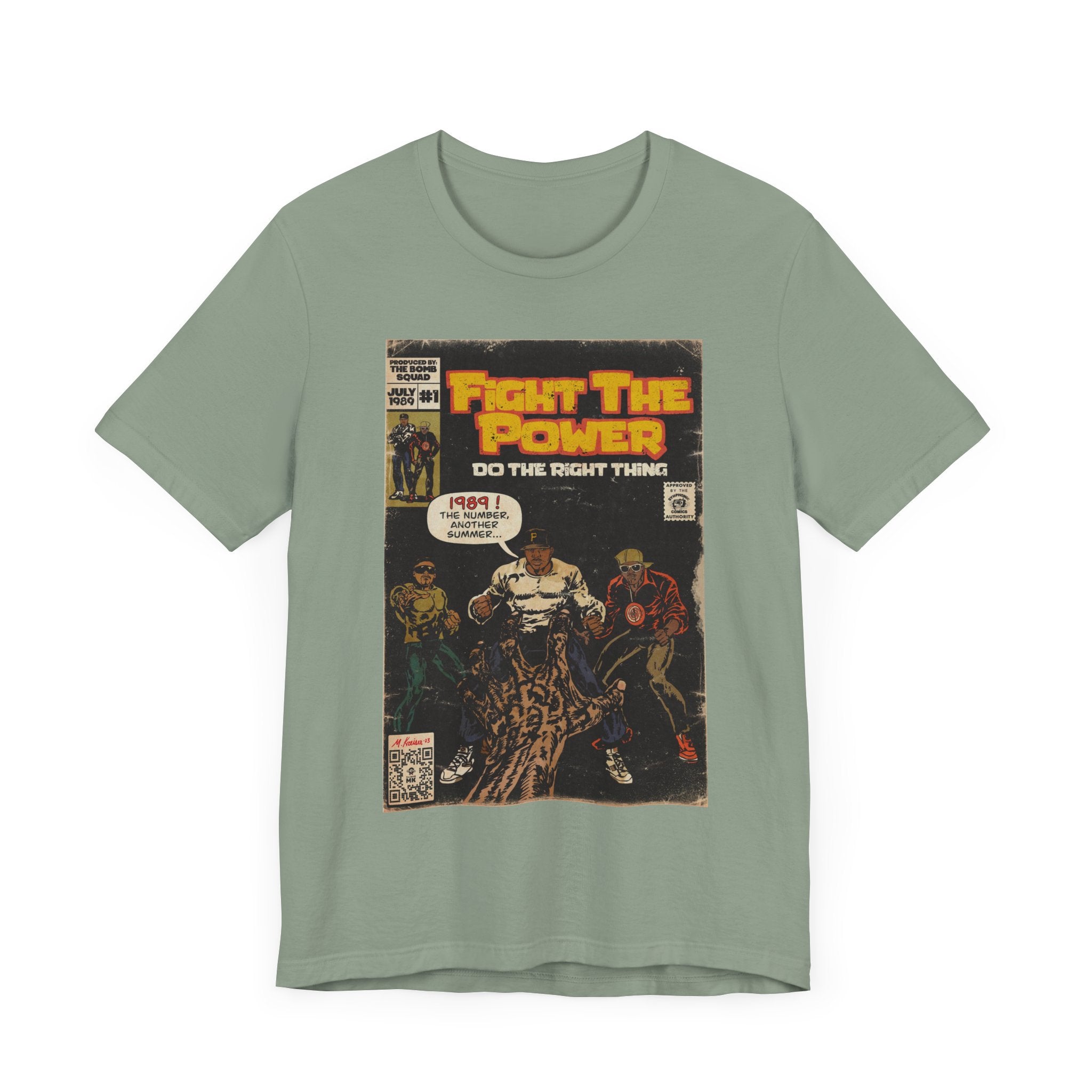 Fight The Power -  Unisex Jersey Short Sleeve Tee