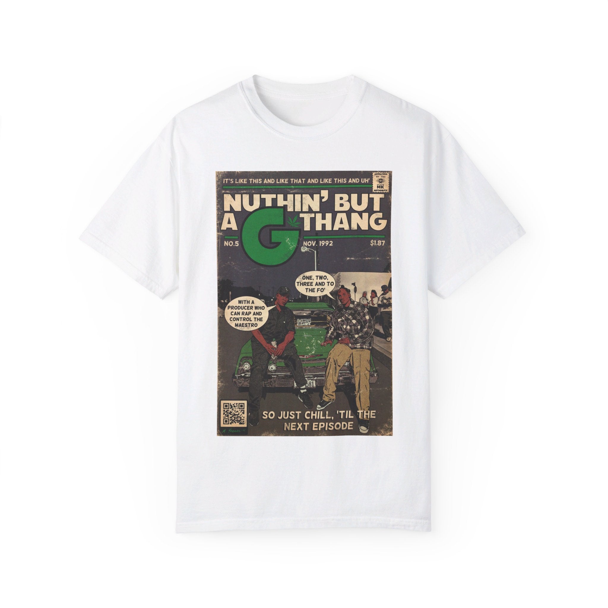 Dr. Dre & Snoop Dogg - Ain’t Nuthin But a G Thang - Unisex Comfort Colors T-shirt