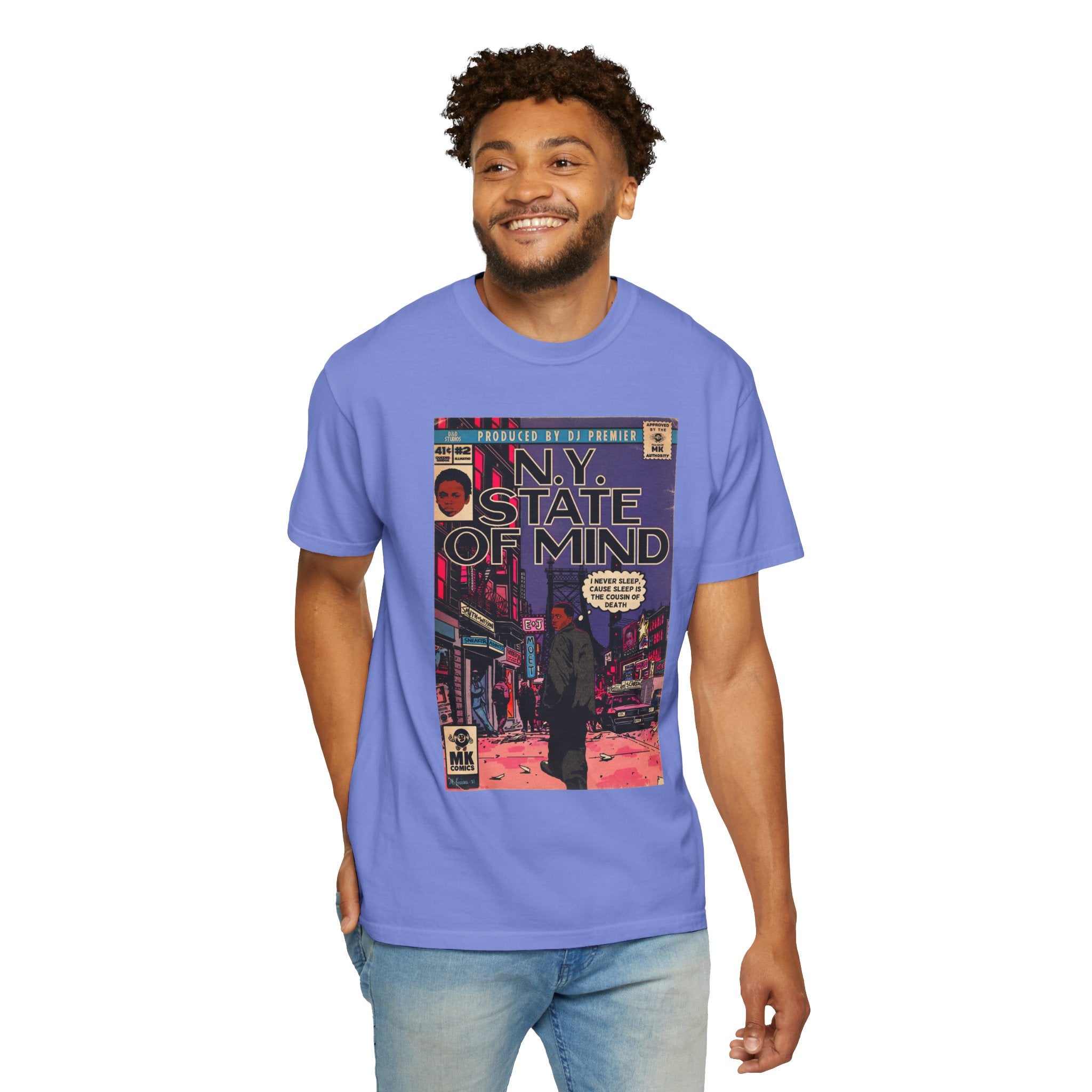 NY State of Mind - Unisex Comfort Colors T-shirt