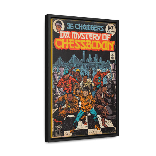 Da Mystery of Chessboxin - Gallery Canvas Wraps, Vertical Frame