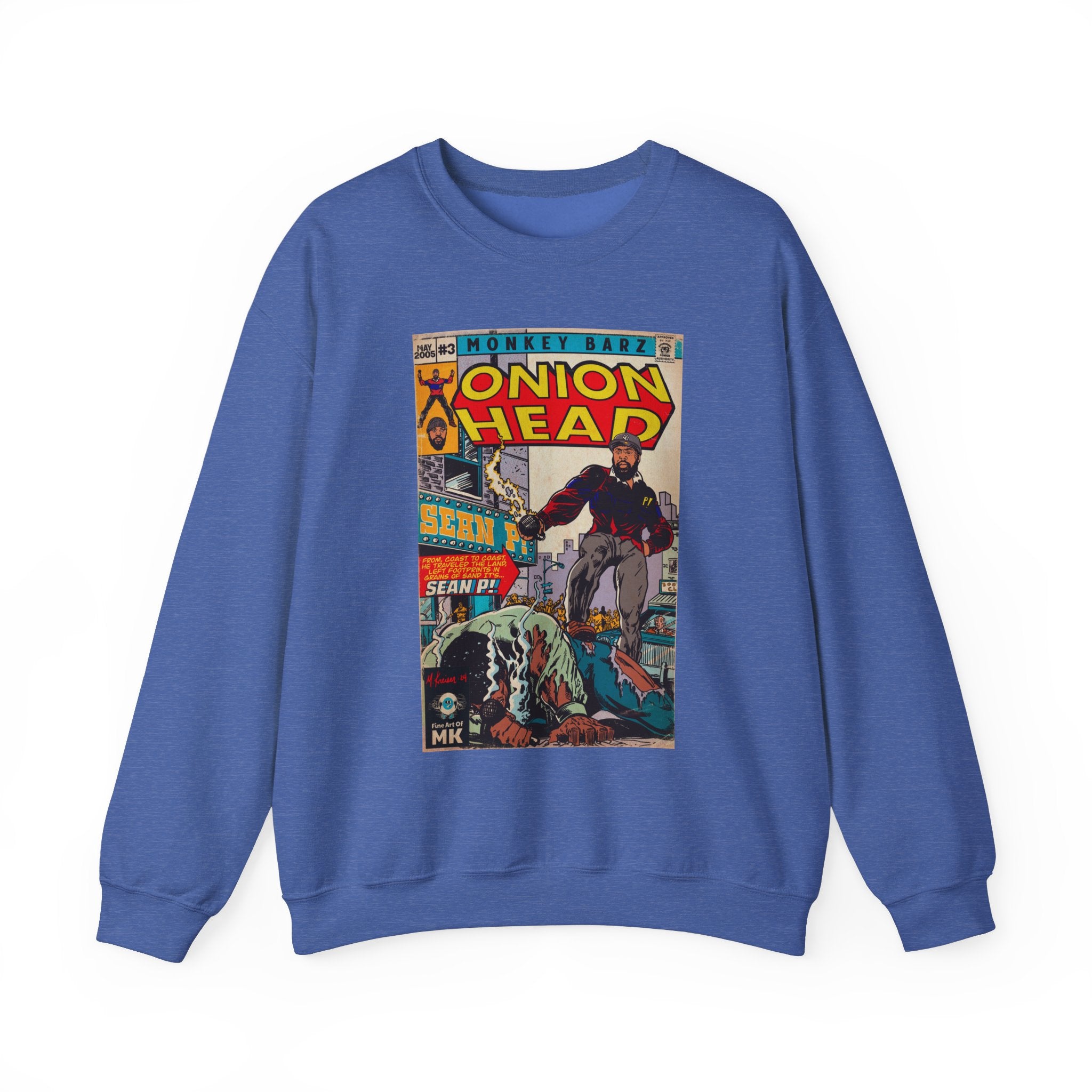 Onion Head - Unisex Heavy Blend™ Crewneck Sweatshirt