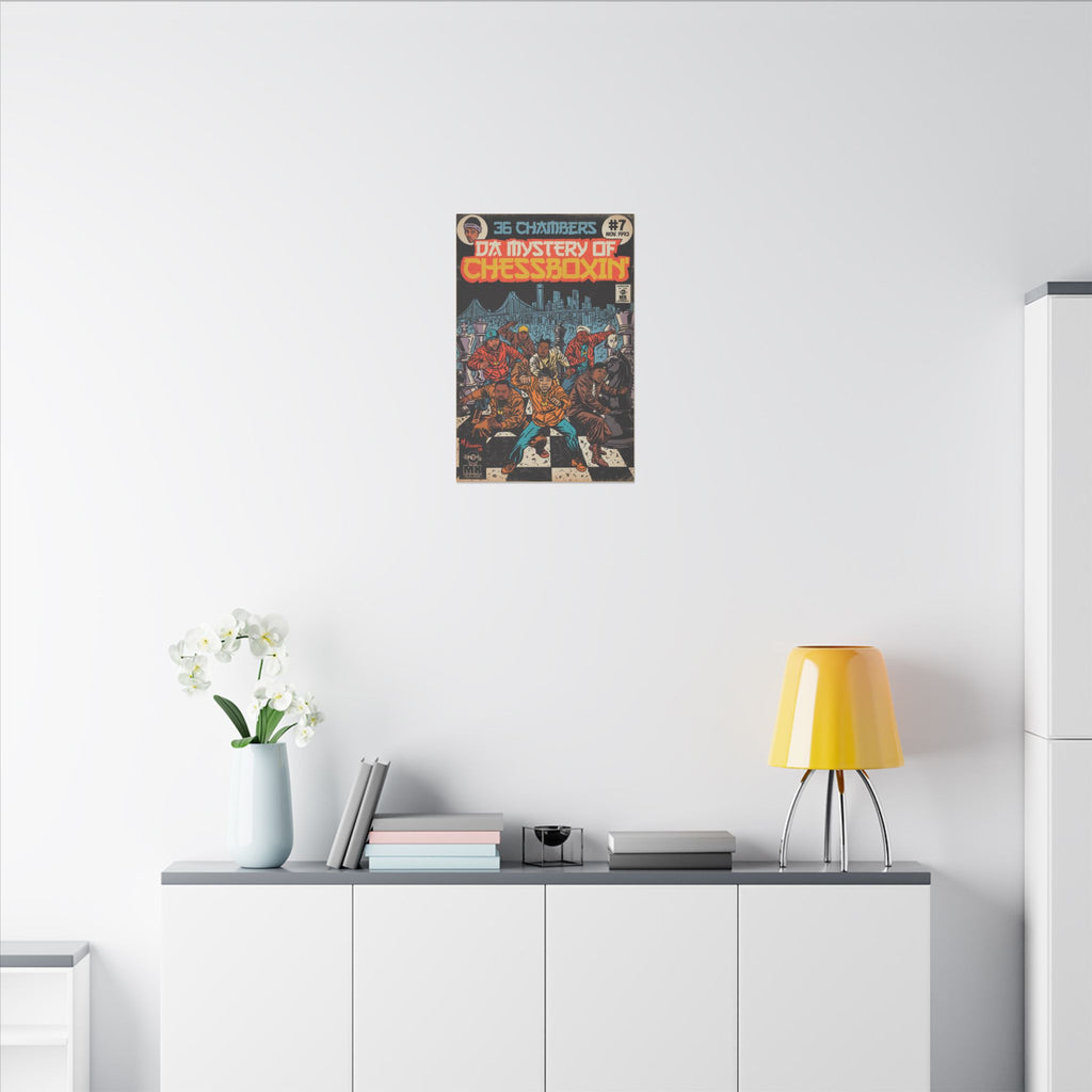Da Mystery of Chessboxin - Matte Canvas, Stretched, 0.75" (Multi-Size)