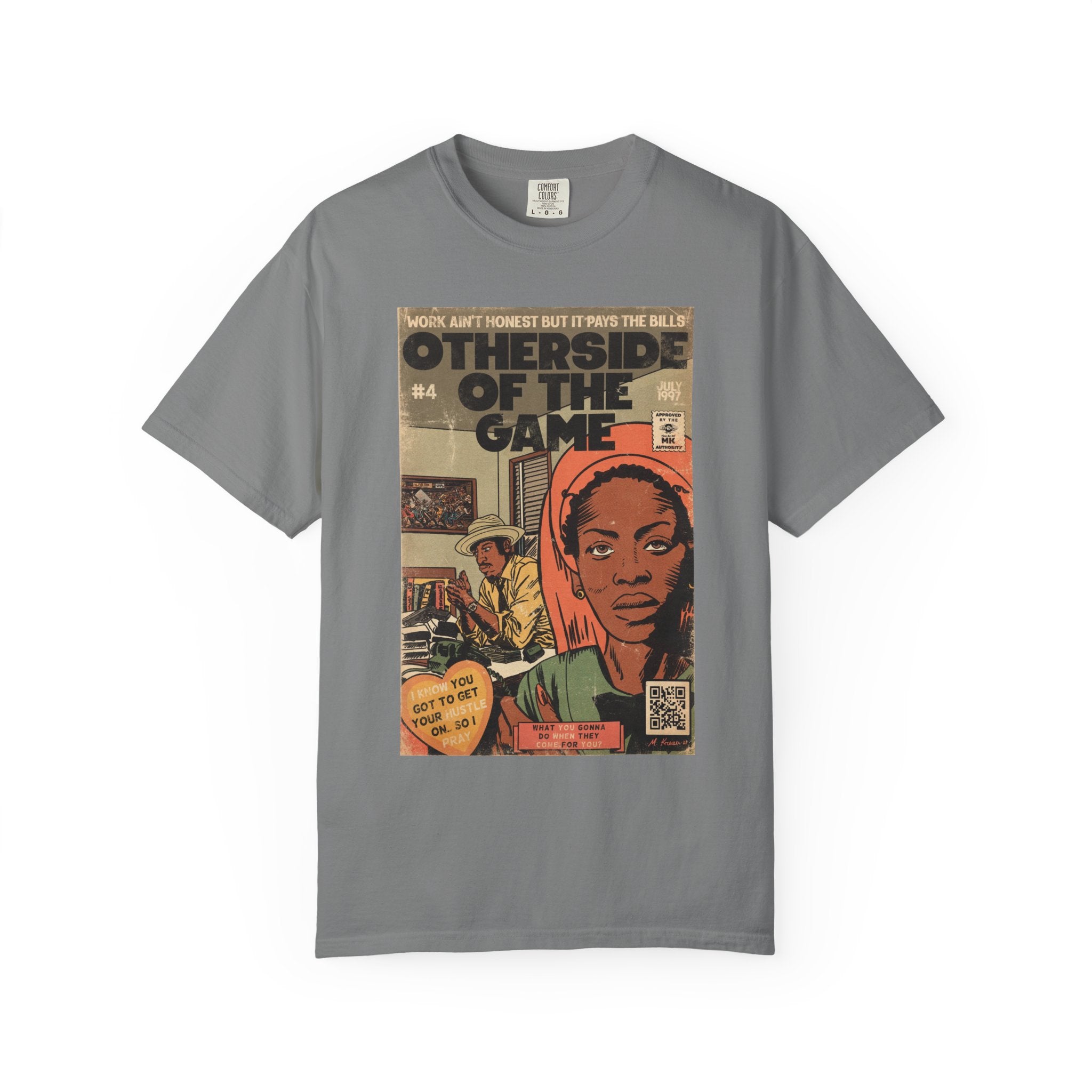 Otherside of the Game - Unisex Garment-Dyed T-shirt