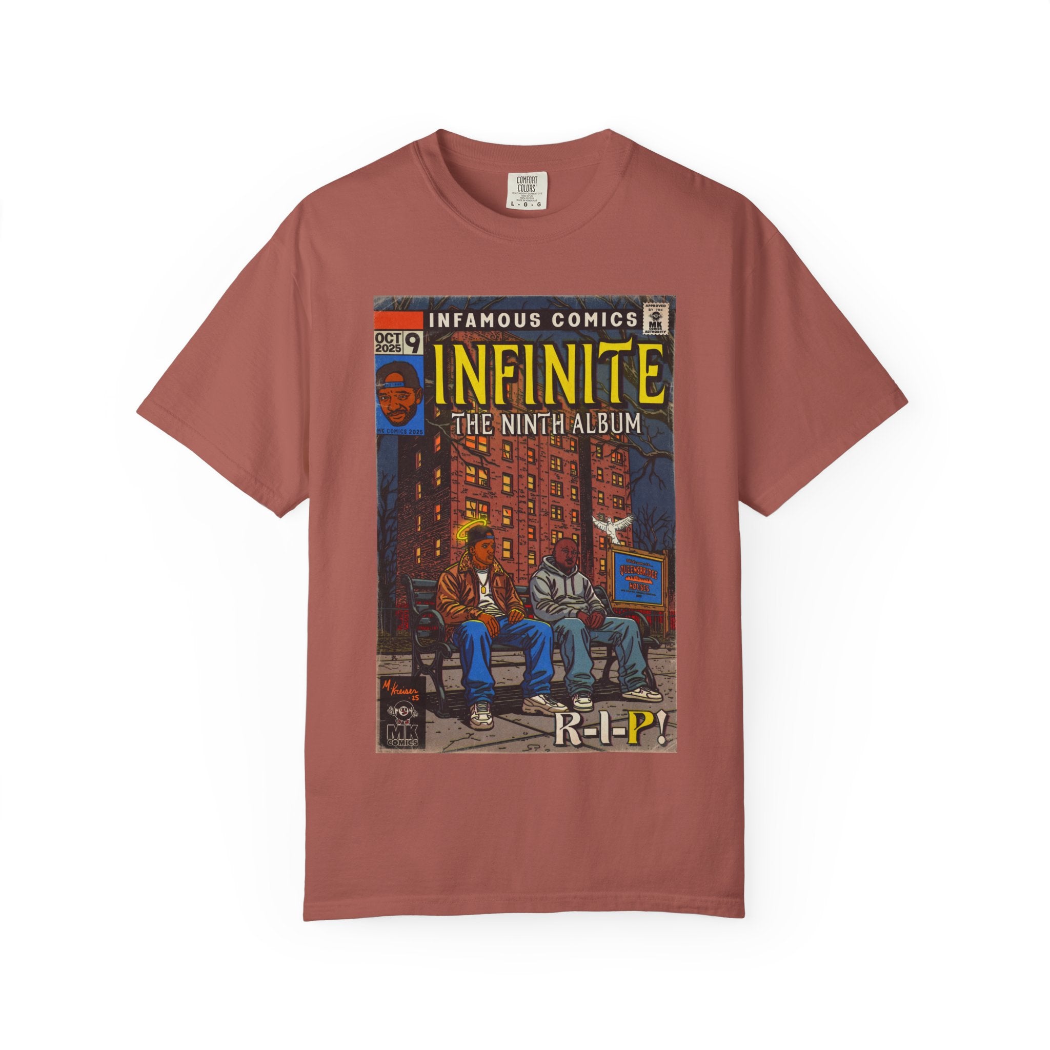 Infinite - Comic Book Art - Unisex Comfort Colors T-shirt
