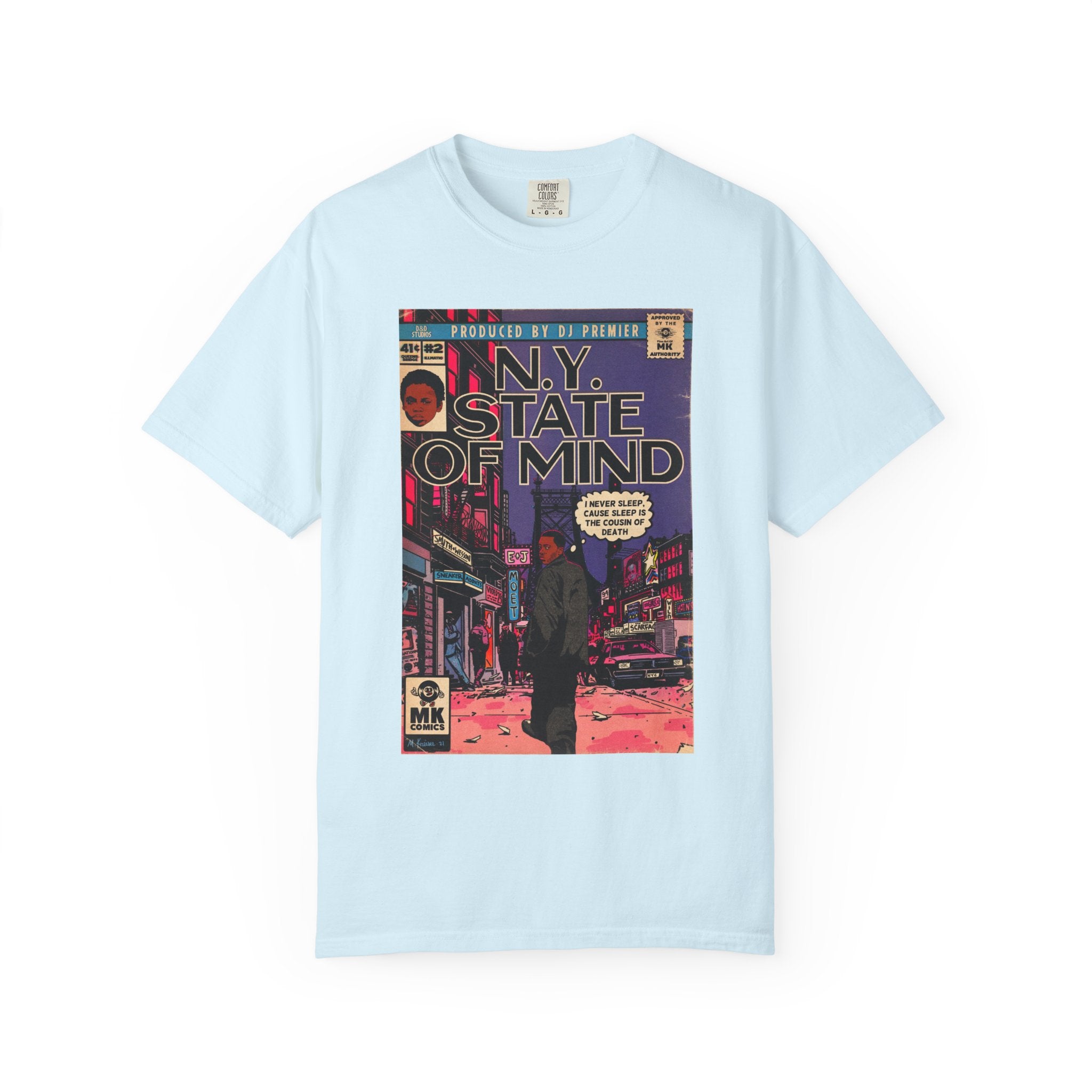 NY State of Mind - Unisex Comfort Colors T-shirt