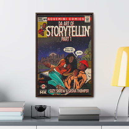 OutKast Da Art of Storytellin’ Part 1 - Gallery Canvas Wraps, Vertical Frame
