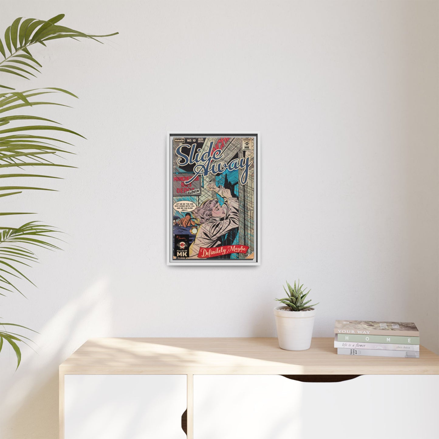 Oasis - Slide Away - Gallery Canvas Wraps, Vertical Frame