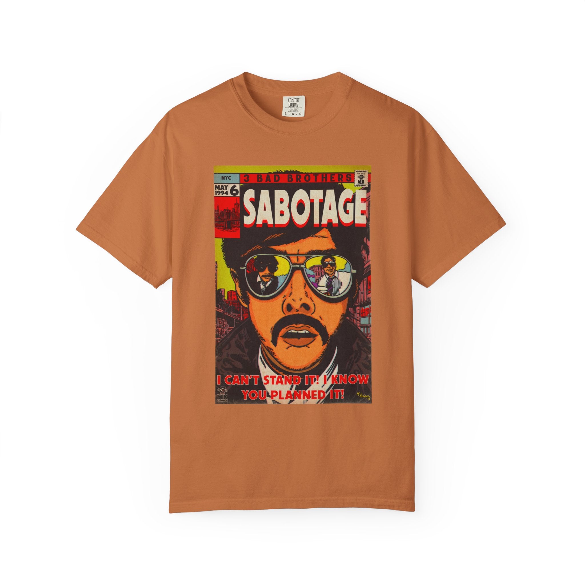 Sabotage - Unisex Comfort Colors Garment-Dyed Heavyweight Short Sleeve Cotton T-shirt