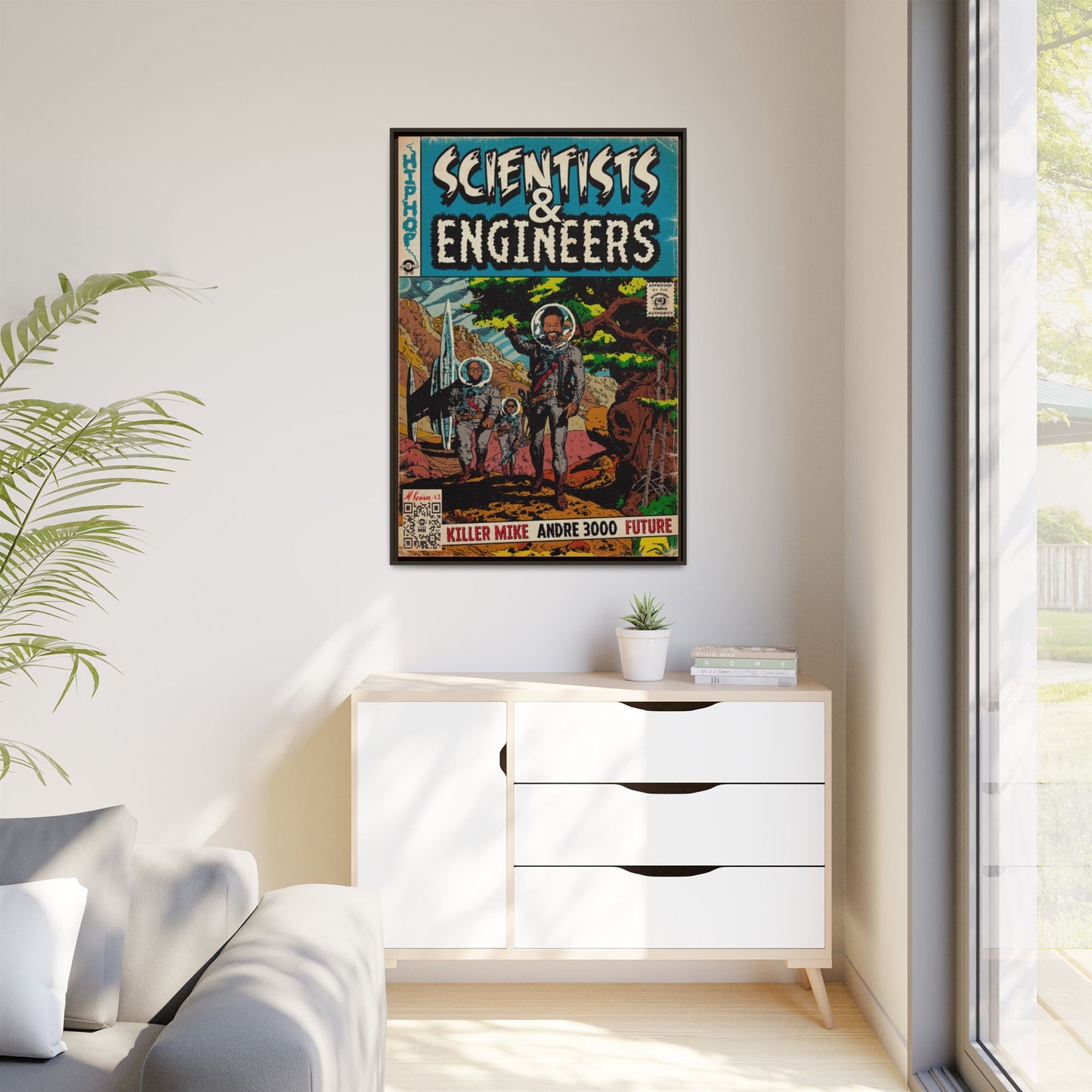 Killer Mike - Scientists & Engineers - Andre 3000 - Future - Gallery Canvas Wraps, Vertical Frame