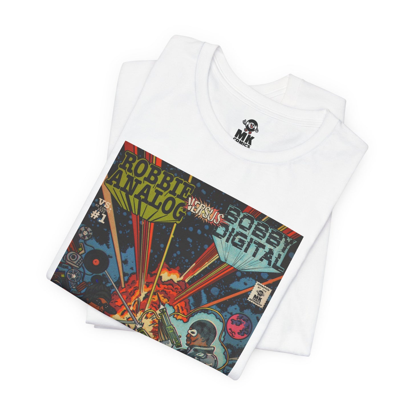 Analog vs. Digital - Unisex Jersey Short Sleeve Tee