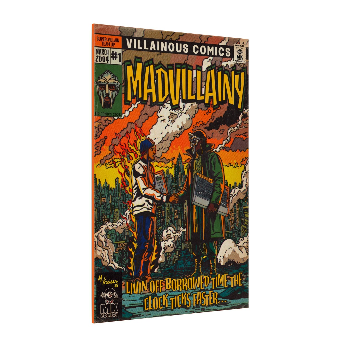 Madvillainy - Matte Canvas, Stretched, 0.75" (Multi-Size)