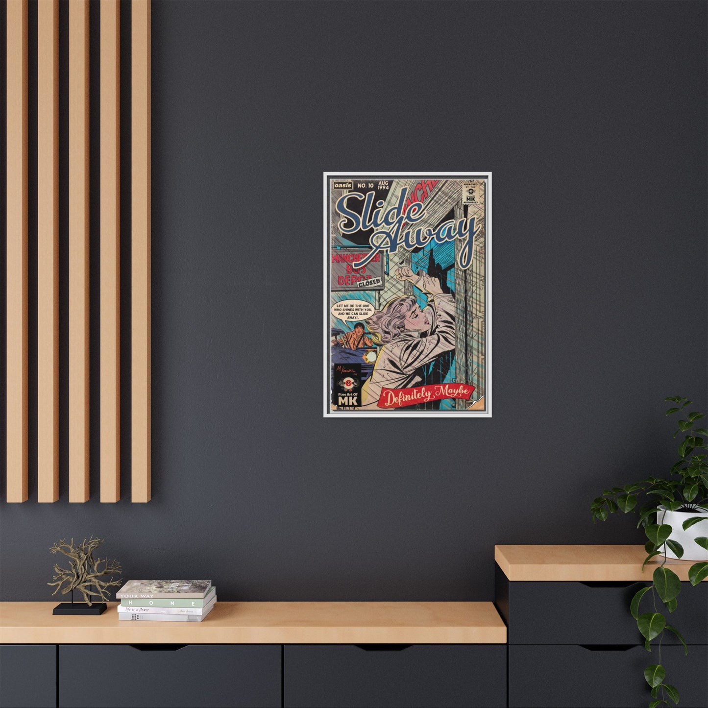 Oasis - Slide Away - Gallery Canvas Wraps, Vertical Frame