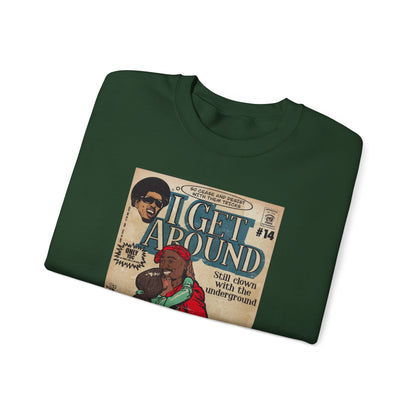 2Pac - I Get Around - Tupac - Unisex Heavy Blend™ Crewneck Sweatshirt