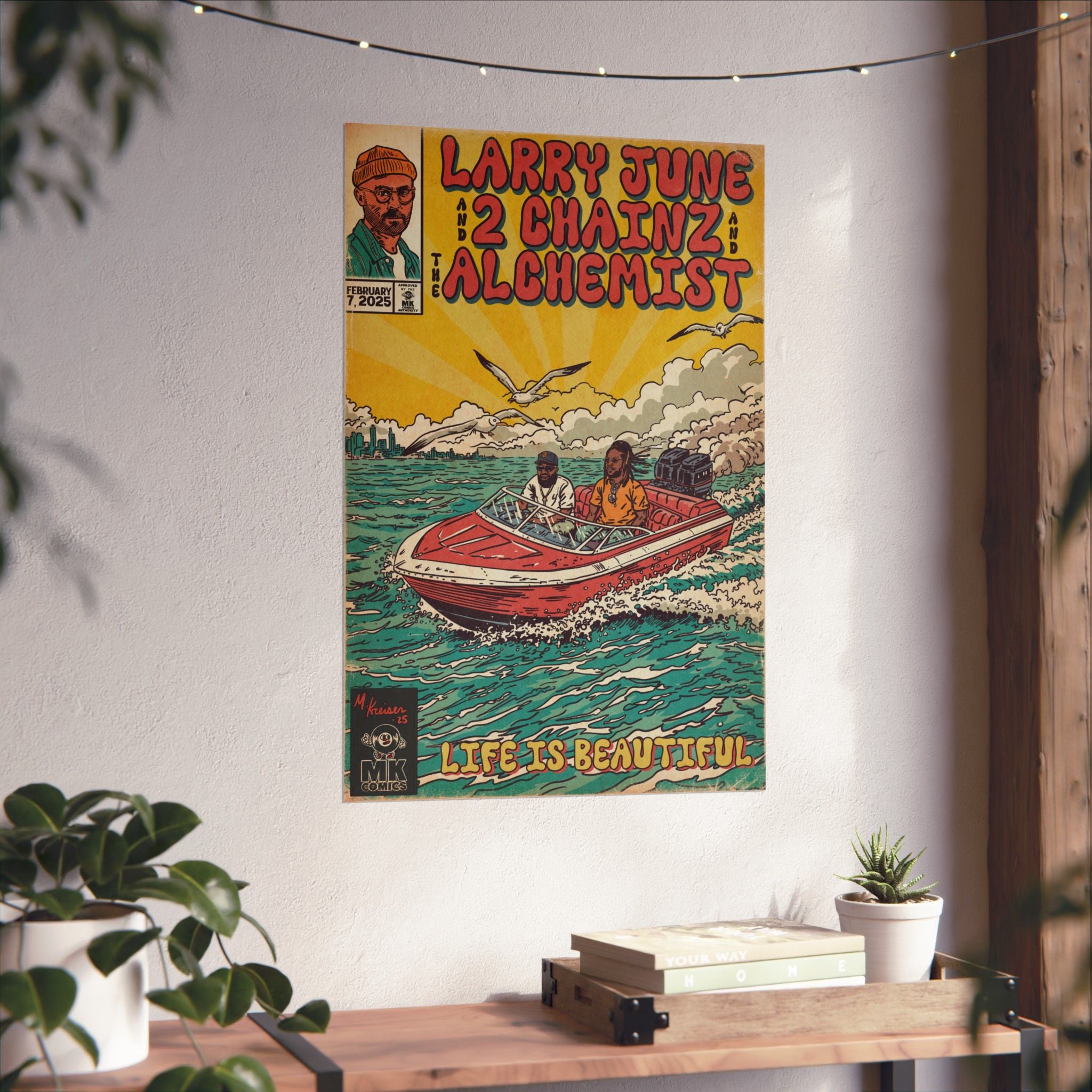 Life is Beautiful - Matte Vertical Posters