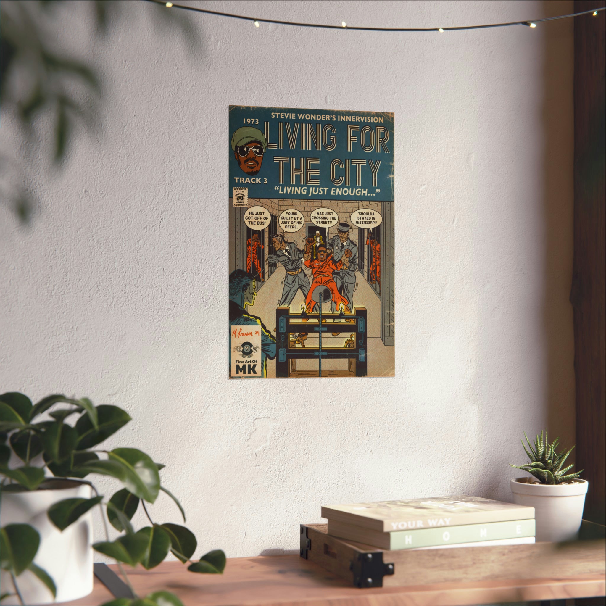 Living For The City - Matte Vertical Posters
