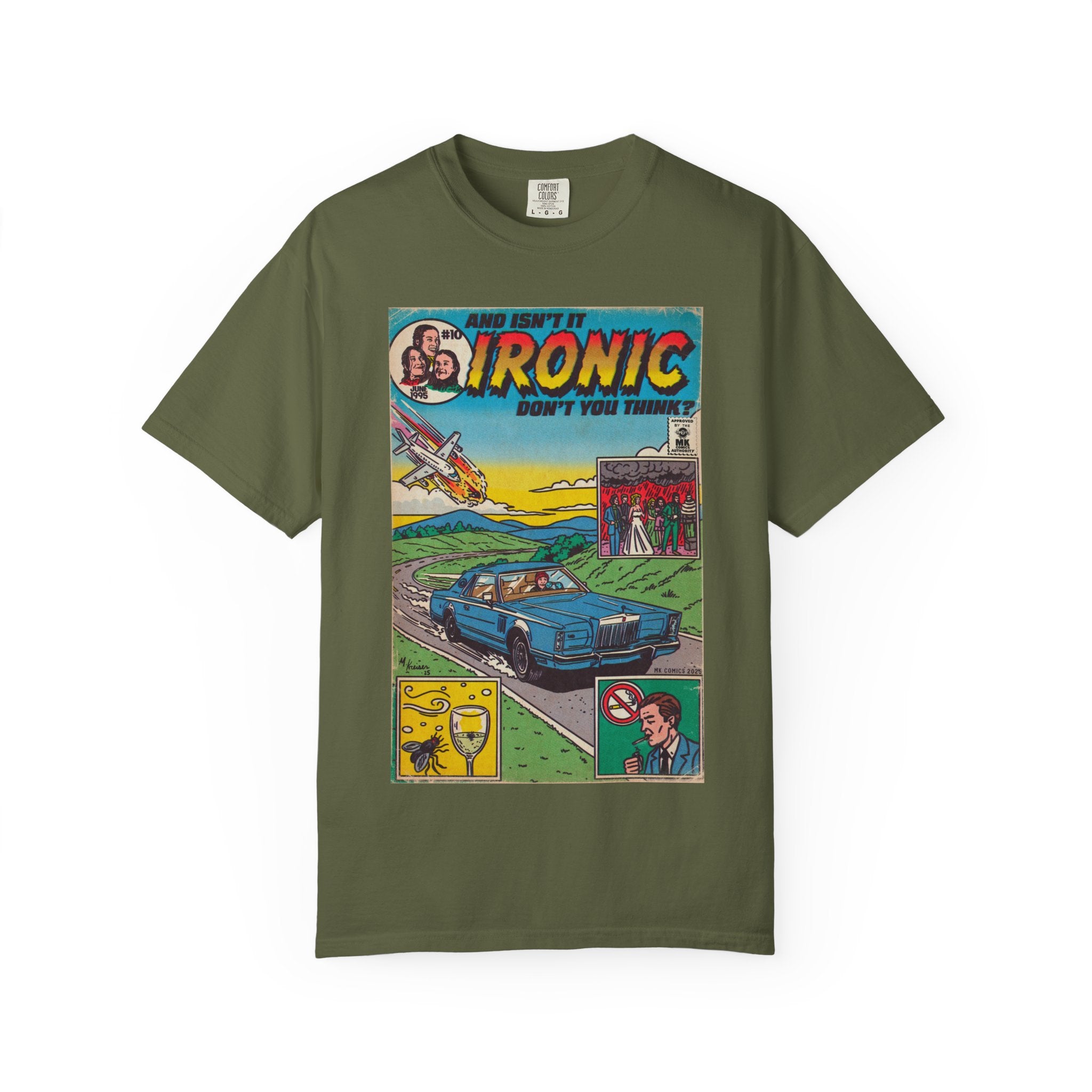Ironic - Unisex Comfort Colors T-shirt