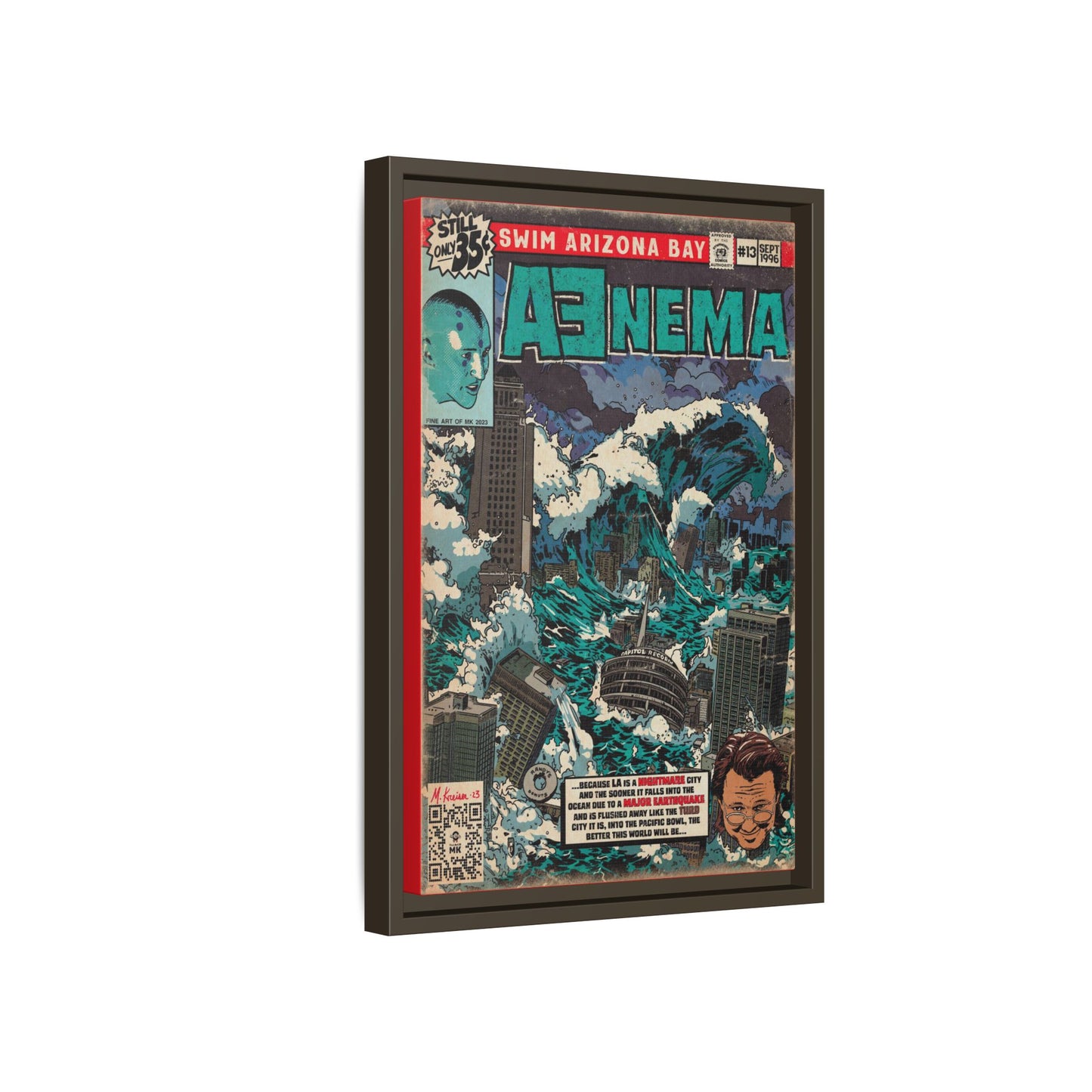Tool - Aenema - Gallery Canvas Wraps, Vertical Frame