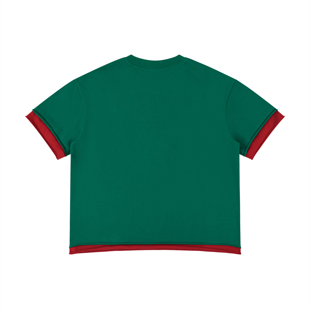 Bonita Applebum - Unisex Boxy Color Block T-Shirt