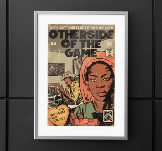 Erykah Badu - Otherside Of The Game - Andre 3000 - Vertical Matte Poster