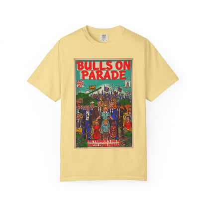 Bulls Parade - Unisex Garment-Dyed T-shirt