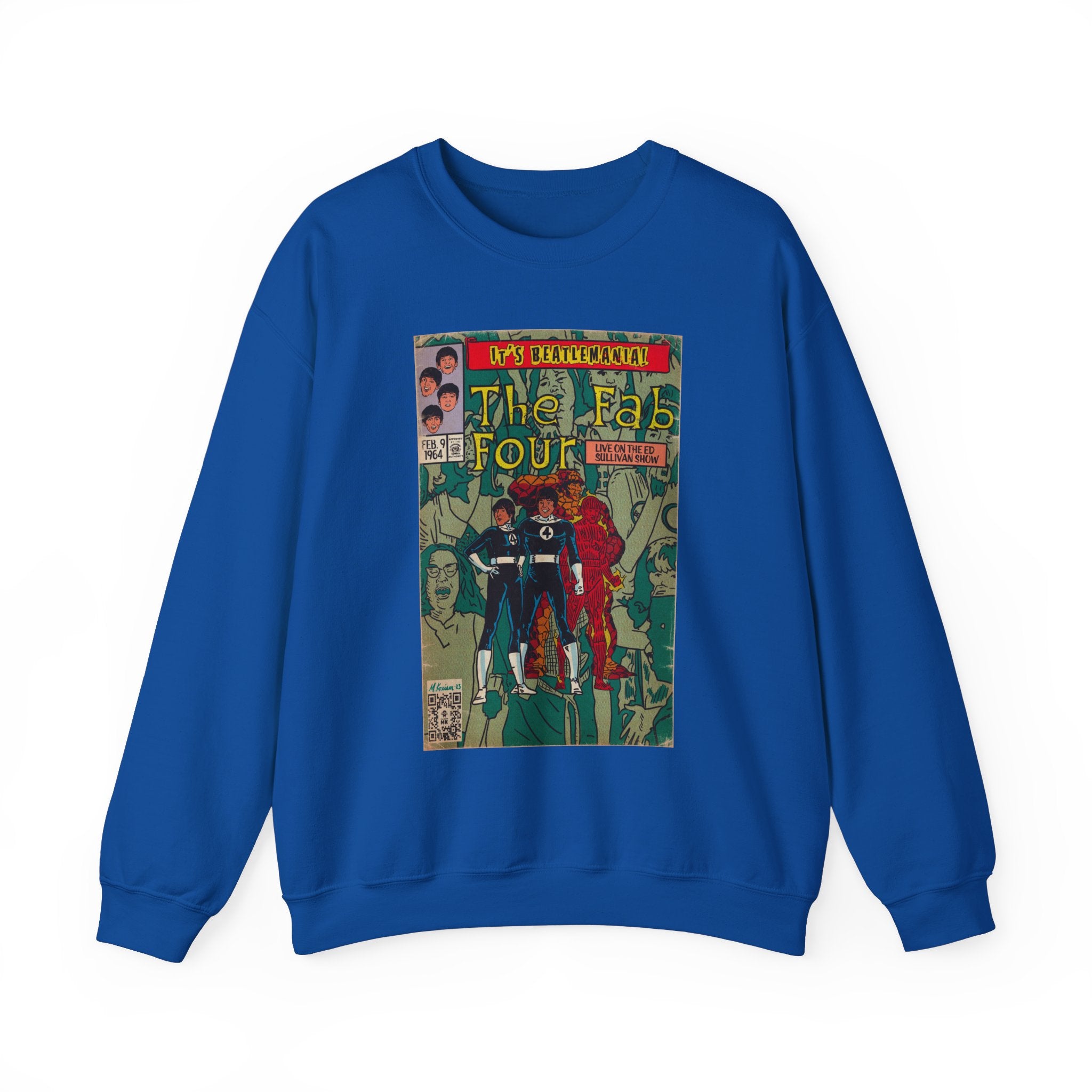 Beatlemania -  Unisex Heavy Blend™ Crewneck Sweatshirt