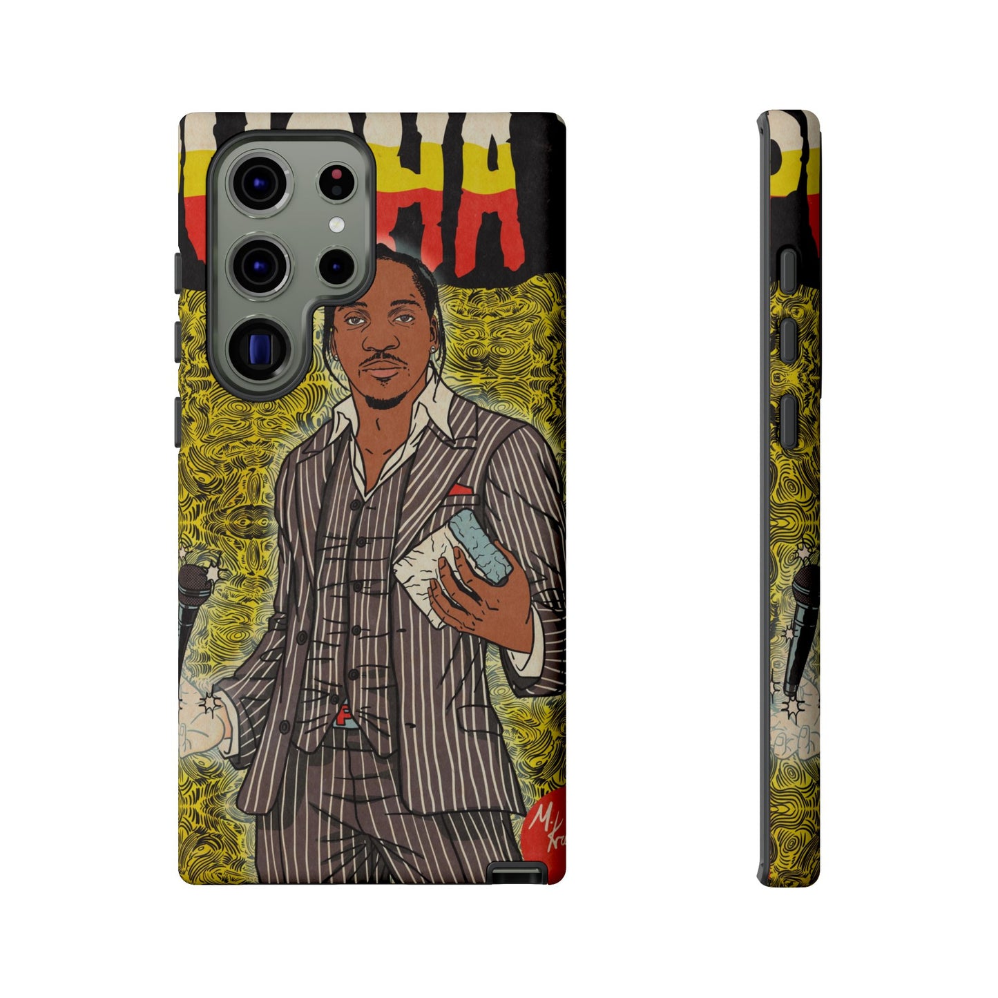 Pusha T - Comic Book Art - Tough Phone Cases